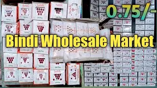 Bindi Wholesale Market In Kolkata||Tip Wholesale Market||#mcvloglife