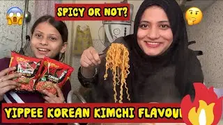 Yippee ne launch kiya apna Korean kimchi flavour 🍜😋|￼