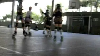 Beach Zombie Rollergirl - Basquete part.2