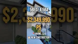 📍Irvine, CA  🏠 New Construction ✅ Text me for the tour! 5bed/4.5ba - $2,349,990