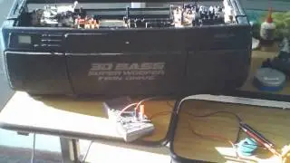 Boombox Hitachi CX W500 3D Bass Superwoofer