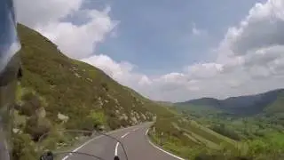Descent to Bala on A4212