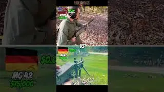 Steel Wall vs Buzzsaw | M1919 Browning Machine Gun vs MG42 Firepower Showdown!