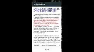Lenovo vibe k4 note marshmallow update 2016
