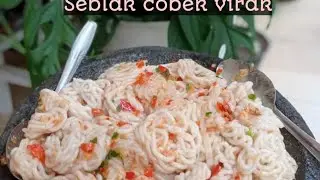 Resep simple seblak cobek,enaknya di makan pas panas'' pedes nampol.