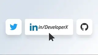 Social media Buttons with Hover Animation using HTML & CSS Only.
