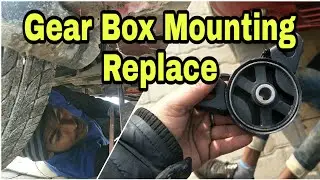 How to replace Gearbox mount in spark car | Engine mount changing process for Chevrolet spark car