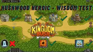 BETTER???: Hushwood Heroic - Veteran Difficulty & No Hero (4 Towers???)