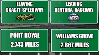 Сколько миль проедут команды World of Outlaws и High Limit в течение сезона 2026 года?