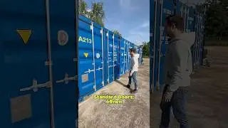 CoStore Lagercontainer mieten: Wie &ouml;ffne ich einen Container mit Standard-Containert&uuml;rgriffen?