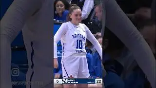 #byuwbb passed the vibe check vs Saint Mary&rsquo;s💃🏻 #byuhoops #womensbasketball JANUARY 16, 2022