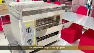 Roller Grill Conveyor Toaster CT-540B Installation, Assembly and Operation