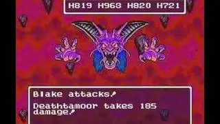 Dragon Quest VI (SNES) Final Battle