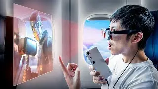 We travelled with AR Glasses.. yay or nay? XREAL Beam Pro review