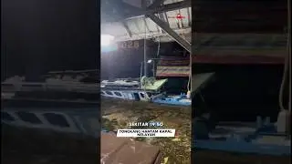 Hantaman Keras! Kapal Nelayan Hancur Diseruduk Tongkang! #shorts #shortvideo