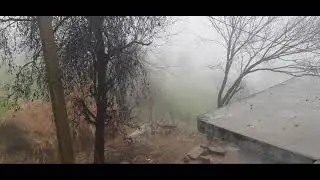 Snow fall Live in jammu Kashmir mountains #snowfall  || beautiful weather of jammu
