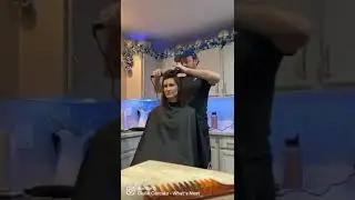 Haircut and hairstyles is done.#ballroom#latin #makeup #hairstyle #dwts #americansmooth #usa #Rhythm