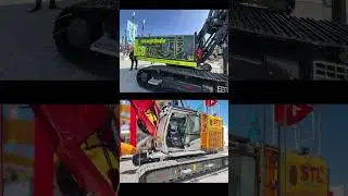 Meeting with customers Bauma exhibition in Germany  #machinerychannel #bauma2025  #crane