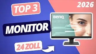 Der beste 24 ZOLL MONITOR 2026 | TOP 3 Monitore im Vergleichmovie