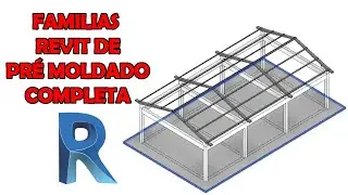 Pre moldado   Galpão pre moldado Revit Parte 3