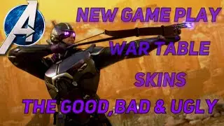 Marvel&rsquo;s Avengers Game - New Hawkeye Gameplay/ War Table Discussion