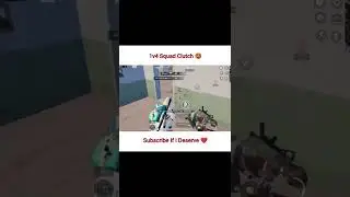 Squad Clutch Only With Shotgun 😈 | Pubg Mobile #shorts #pubgmobile #pubg #bgmi #pubgm