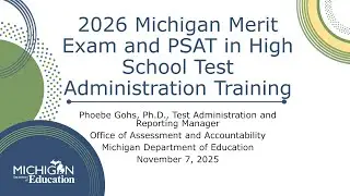 MME 2025&ndash;26 &ndash; MME Test Administration Introduction