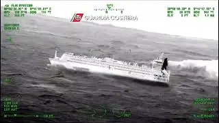 Nave cargo in balia del maltempo, salvata dalla Guardia costiera al largo di Carloforte