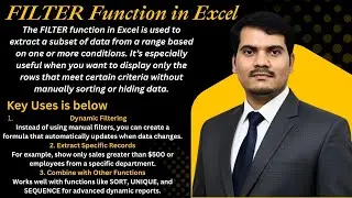 Filter Function in Excel