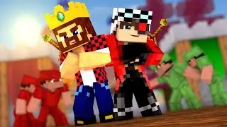 60 ЧЕЛОВЕК НА ОДНОЙ МАЛЕНЬКОЙ ИГРЕ! МАЛЕНЬКАЯ ИГРА - БОЛЬШАЯ СТРАТЕГИЯ! MINECRAFT MICRO BATTLES