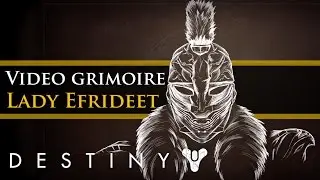 Destiny Lore - Lady Efrideet of the Iron Banner: Video Grimoire Cards!