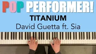 TITANIUM | David Guetta ft. Sia | ABRSM Pop Performer! Piano Grade 4 | sheet music link below