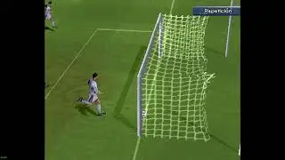 FIFA 2001 PS1 Amistoso Real Madrid vs Barcelona