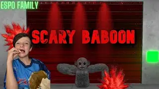 Scary Baboon when the lights turn RED *WARNING* jump scares