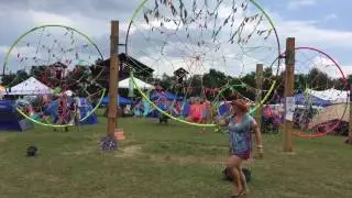 Floydfest 16 Hooping to Green Sky Blue Grass, Demons!  Janet Glover