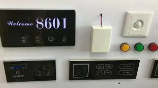 Hotelock Hotel room DND system, included room plate, touch switch, bell