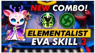 EVA SKILL 3 !! COMBO ELEMENTALIST + ATTACK SPEED 65% !!! MAGIC CHESS BEST SYNERGY 2025 ✅ MAGIC CHESS