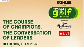 LIVE: NDTV Unveils The Golf Pro-Am Circuit