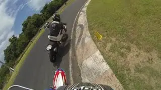 Etapa final JT72 cup supermoto  KARTODROMO REGISTRO 1&deg;bateria