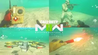 Modern Warfare II Beta - ALL Field Upgrades in Water