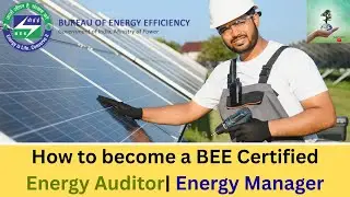 How to Become a BEE Certified |Energy Auditor| Energy Manager| #esg |#sustainability #education