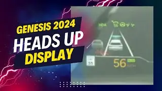 Genesis Heads Up Display display Augmented Reality is here