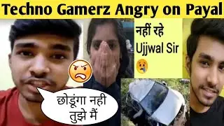 Techno Gamerz is no more 😭 2021 | Payal zone roast techno gamerz |Techno gamerz reply to payal zone