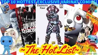 COMIC BOOK STEALS & DEALS - CBS&D HOT LIST: HOT NEW VARUANT COMICS ONLINE CHEAP! LINKS ON LIVE SHOW!