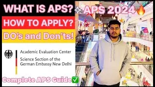 [PART-2]Complete APS Certificate Guide 2024|APS CERTIFICATE| APS VERIFICATION|STUDY IN GERMANY|