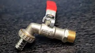 Zinc Alloy Bibcock Water Basin Garden Brass Faucet Tap Bibcock