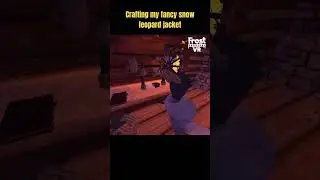 Frost Survival VR | Crafting snow leopard jacket | GameDev