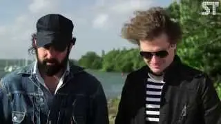 The Killers - Interview w/ Ronnie and Dave @ Isle of Wight 2013