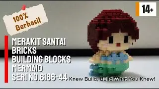 Merakit Santai Lego Bricks Mermaid No. 6166 - 44