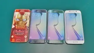 Unboxing GALAXY S6 Edge + IRON MAN Edition Papercraft